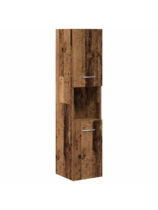 4dílná koupelnová sestava old wood kompozitní dřevo