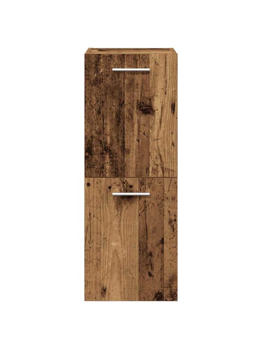4dílná koupelnová sestava old wood kompozitní dřevo