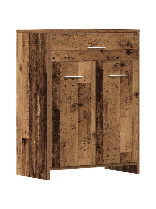 4dílná koupelnová sestava old wood kompozitní dřevo