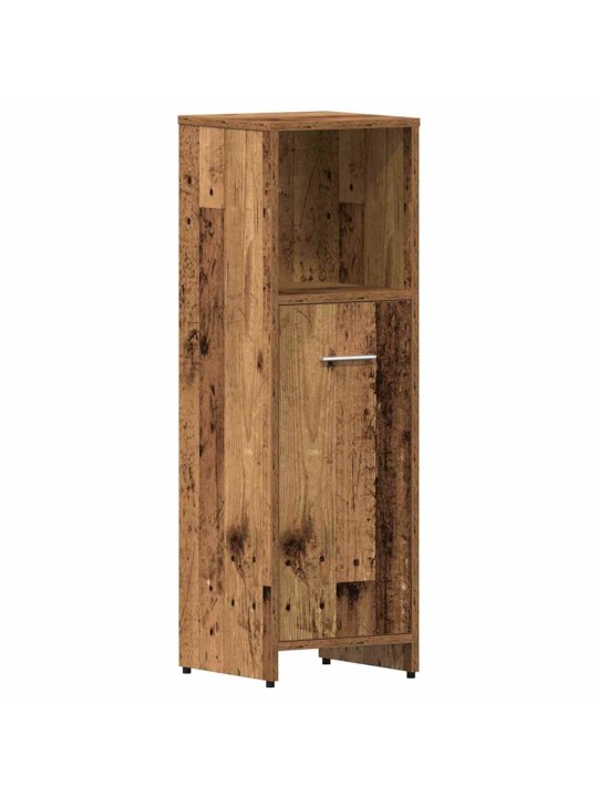 4dílná koupelnová sestava old wood kompozitní dřevo