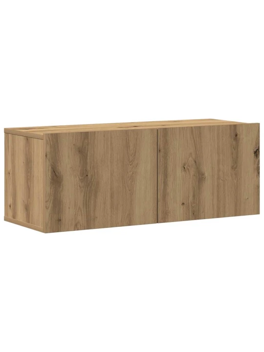 Nástěnné tv skříňky 3 ks dub artisan kompozitní