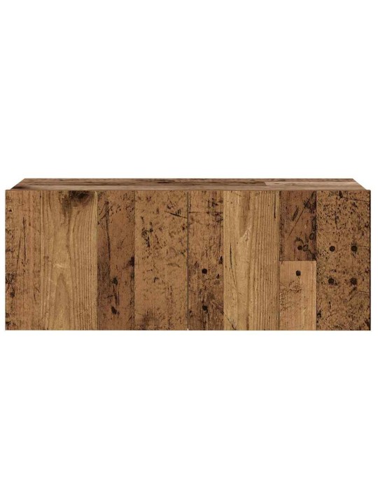 Nástěnné tv skříňky 6 ks old wood kompozitní