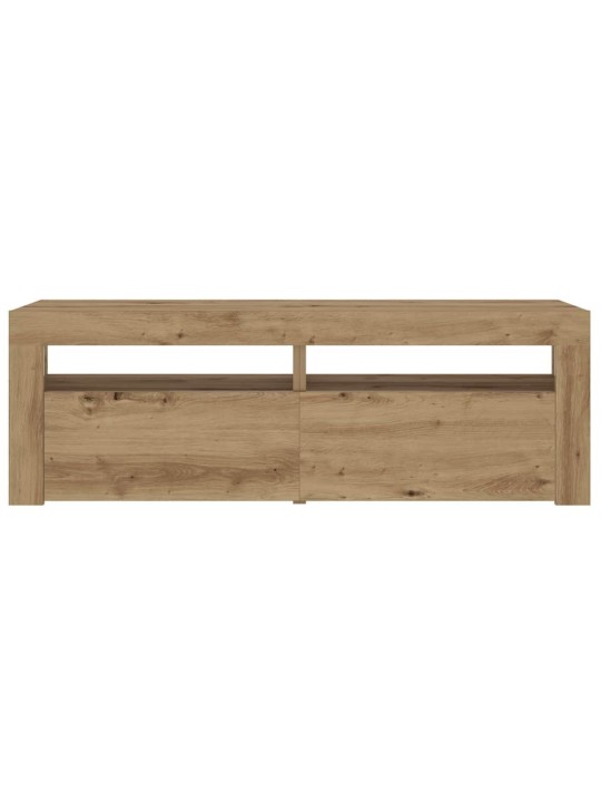 Noční stolky 2 ks s led osvětlením dub artisan 60 x 35 x 40 cm