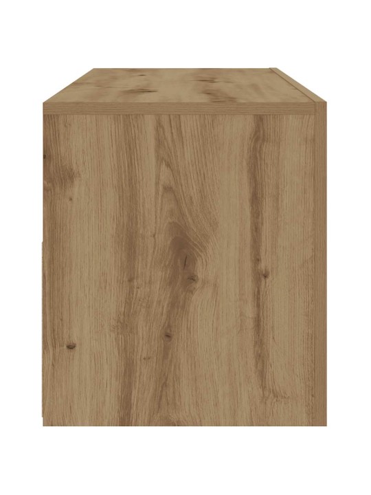 Noční stolky 2 ks s led osvětlením dub artisan 60 x 35 x 40 cm