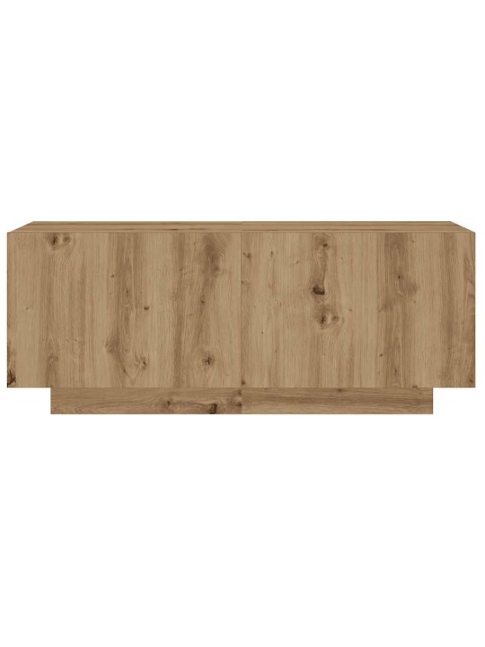 Tv stolek s led dub artisan 200x35x40 cm kompozitní dřevo