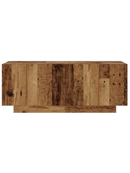 Noční stolek starého dřeva 100 x 35 x 40 cm kompozitní dřevo