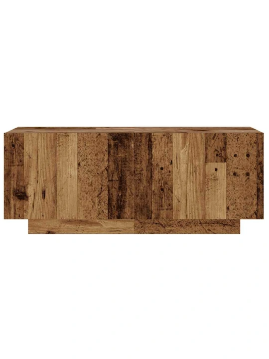 Noční stolek starého dřeva 100 x 35 x 40 cm kompozitní dřevo