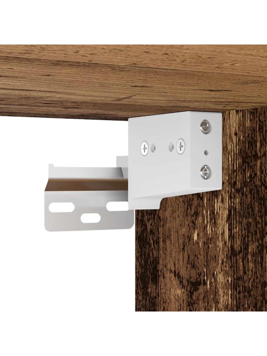 Příborník se nástěnná skříňka old wood kompozitní dřevo