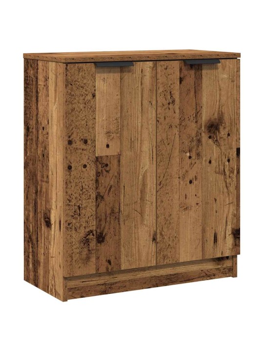 Příborníky 3 ks old wood 60 x 30 x 70 cm kompozitní dřevo