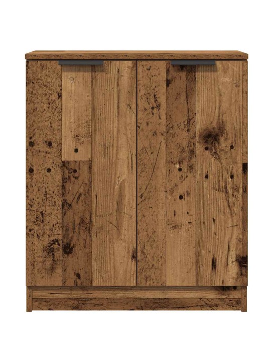 Příborníky 3 ks old wood 60 x 30 x 70 cm kompozitní dřevo