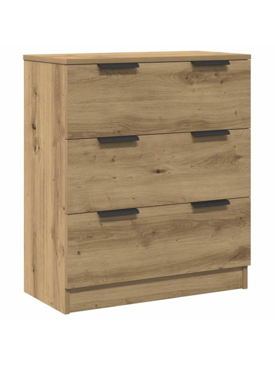 Příborníky 3 ks dub artisan 60x30x70 cm kompozitní dřevo