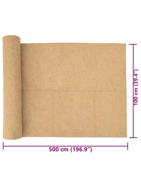 Konopná rohož pro hlodavce 1x5 m 5 mm