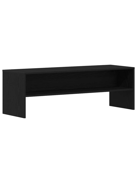 Tv skříňka černý dub 120x40x40 cm dřevěná konstrukce