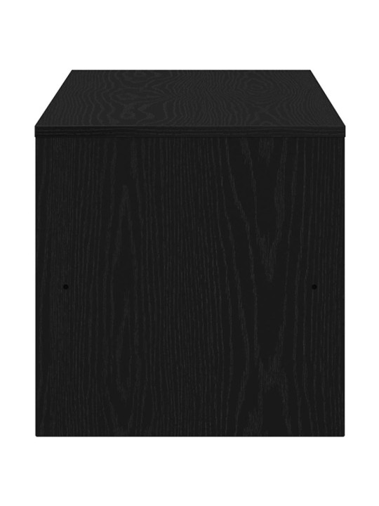 Tv skříňka černý dub 120x40x40 cm dřevěná konstrukce
