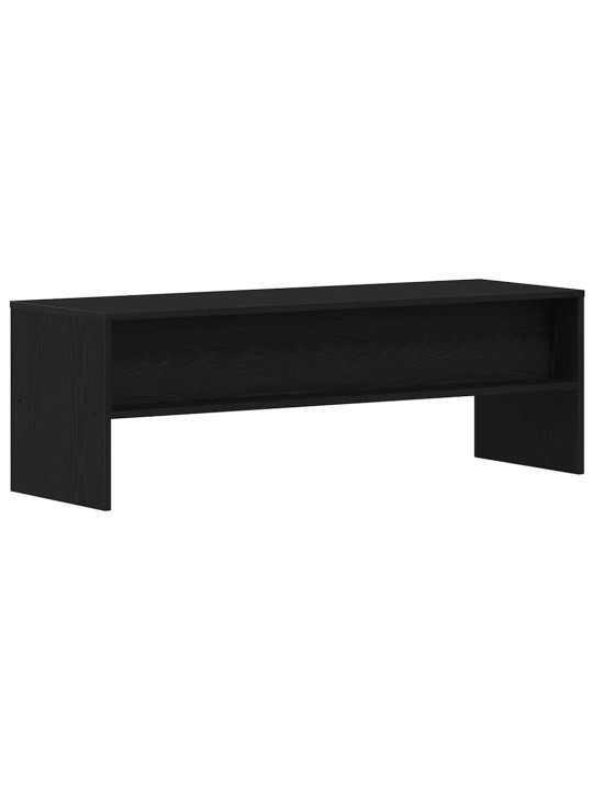 Tv skříňka černý dub 120x40x40 cm dřevěná konstrukce