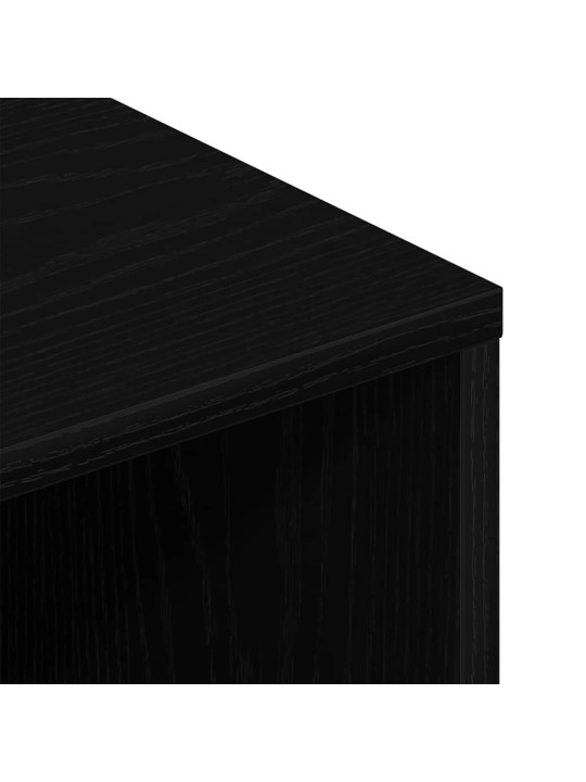 Tv skříňka černý dub 120x40x40 cm dřevěná konstrukce