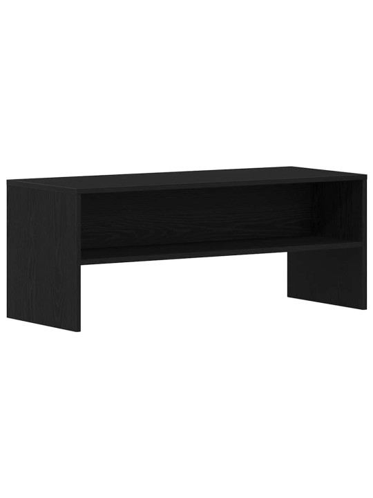 Tv skříňka černý dub 100x40x40 cm dřevěná konstrukce