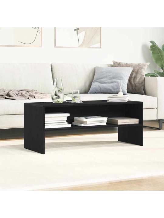 Tv skříňka černý dub 100x40x40 cm dřevěná konstrukce