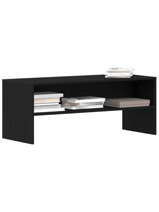 Tv skříňka černý dub 100x40x40 cm dřevěná konstrukce