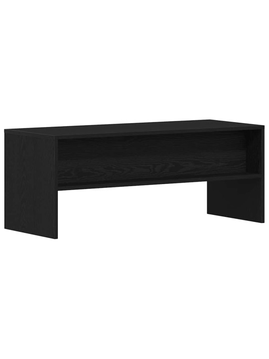 Tv skříňka černý dub 100x40x40 cm dřevěná konstrukce
