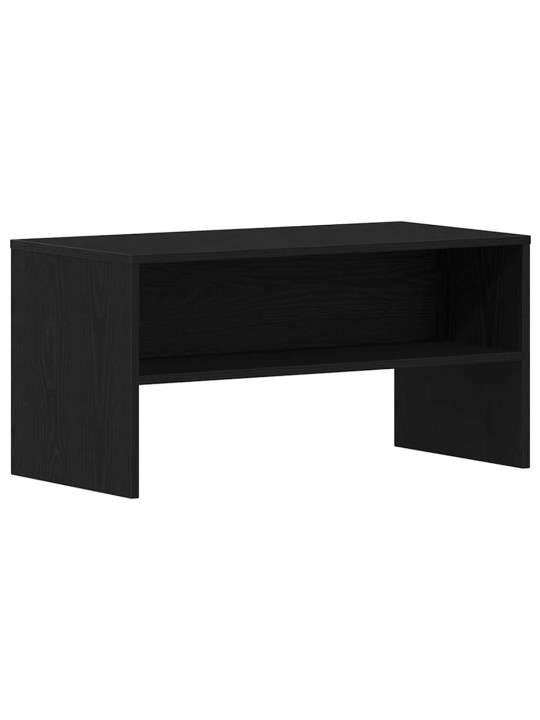 Tv skříňka černý dub 80x40x40 cm dřevěná konstrukce