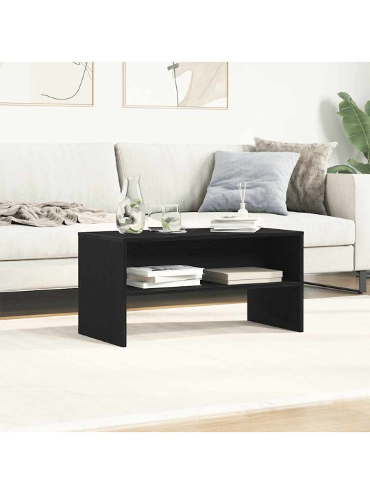 Tv skříňka černý dub 80x40x40 cm dřevěná konstrukce