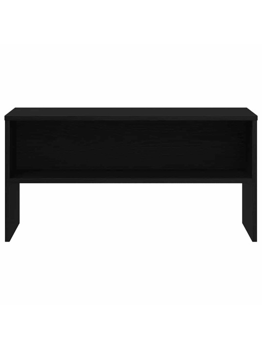 Tv skříňka černý dub 80x40x40 cm dřevěná konstrukce