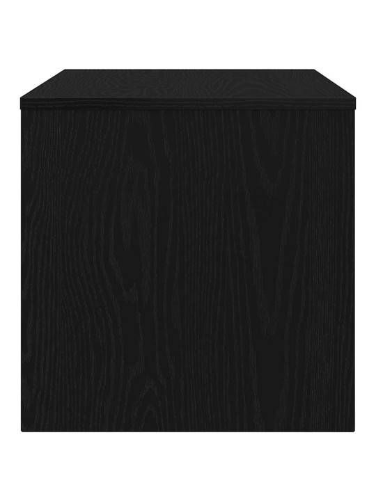 Tv skříňka černý dub 80x40x40 cm dřevěná konstrukce