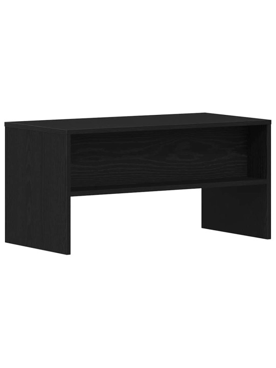 Tv skříňka černý dub 80x40x40 cm dřevěná konstrukce