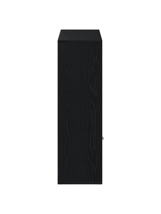 Knihovna černý dub 98 x 29 x 97,5 cm kompozitní dřevo