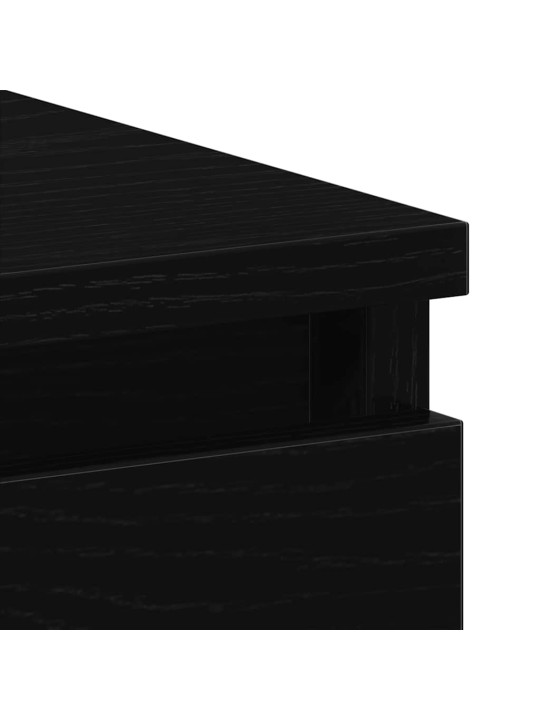 Psací stůl černý dub 90x45x76 cm dřevěné konstrukce
