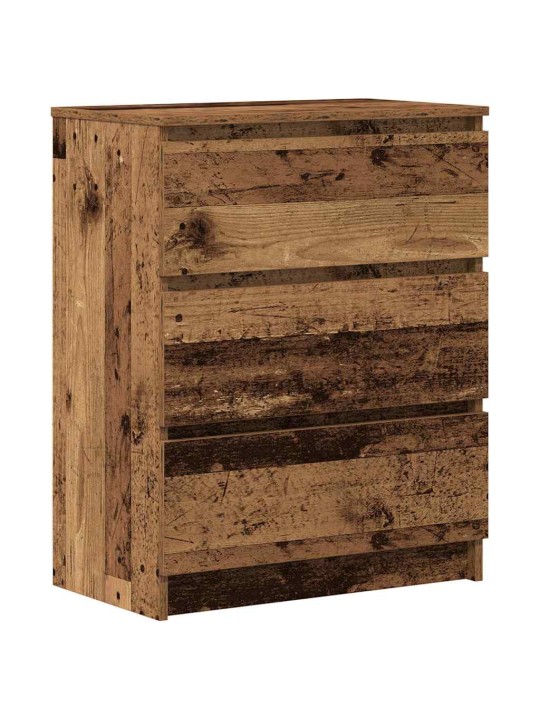 Příborník old wood 60x35x76 cm kompozitní dřevo