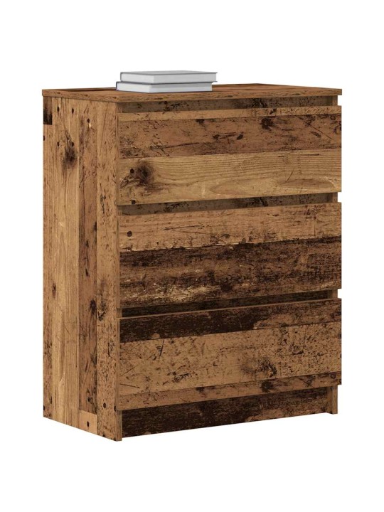 Příborník old wood 60x35x76 cm kompozitní dřevo
