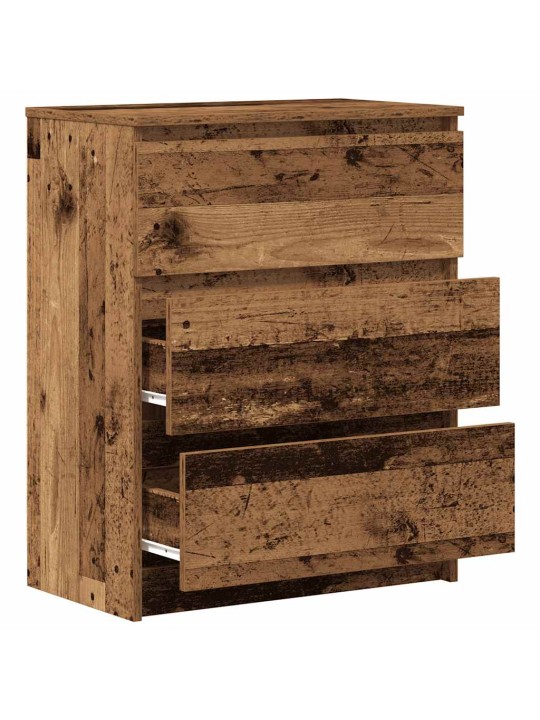 Příborník old wood 60x35x76 cm kompozitní dřevo