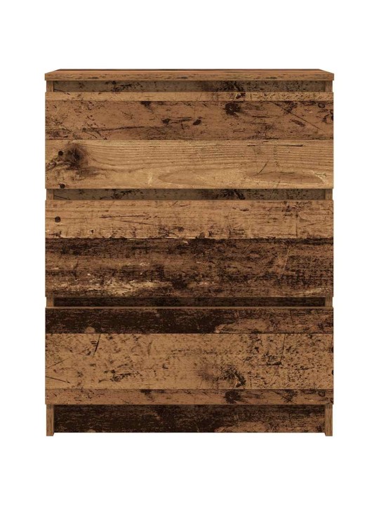 Příborník old wood 60x35x76 cm kompozitní dřevo