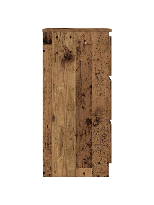 Příborník old wood 60x35x76 cm kompozitní dřevo