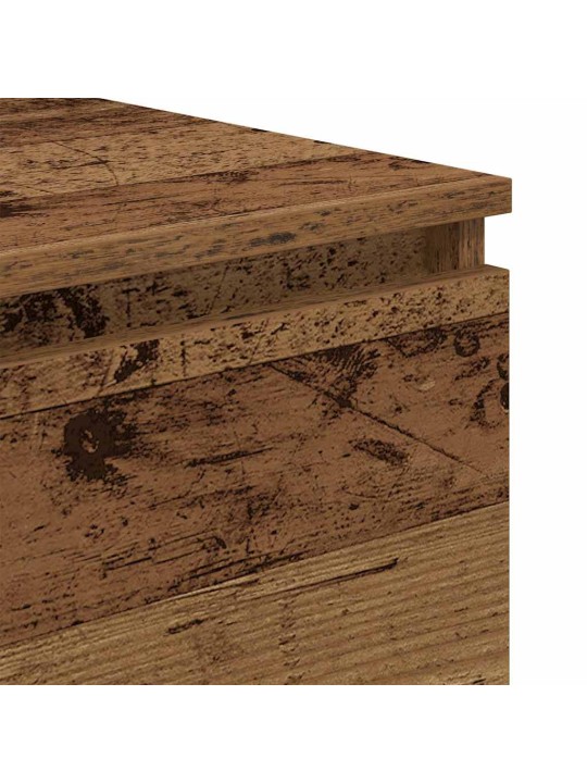 Příborník old wood 60x35x76 cm kompozitní dřevo