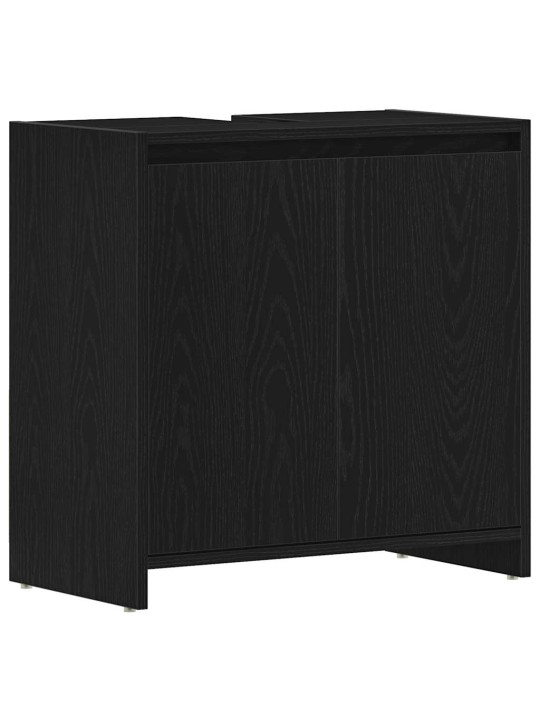 Koupelnová skříňka black oak 60x33x60 cm dřevěná konstrukce