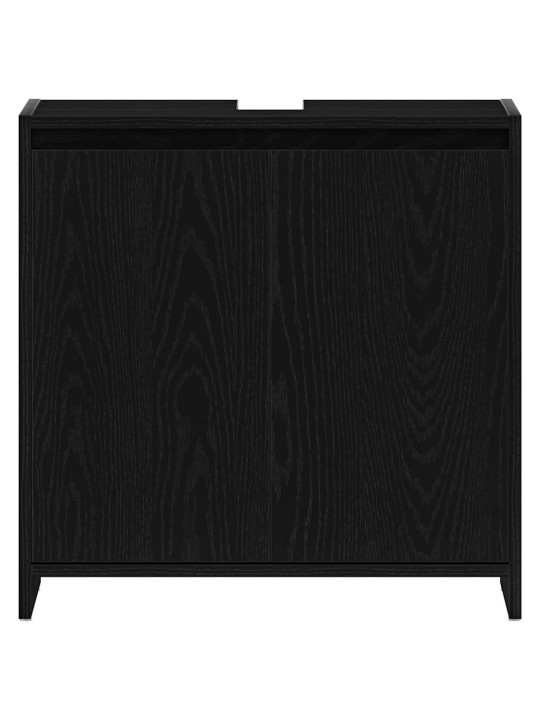 Koupelnová skříňka black oak 60x33x60 cm dřevěná konstrukce