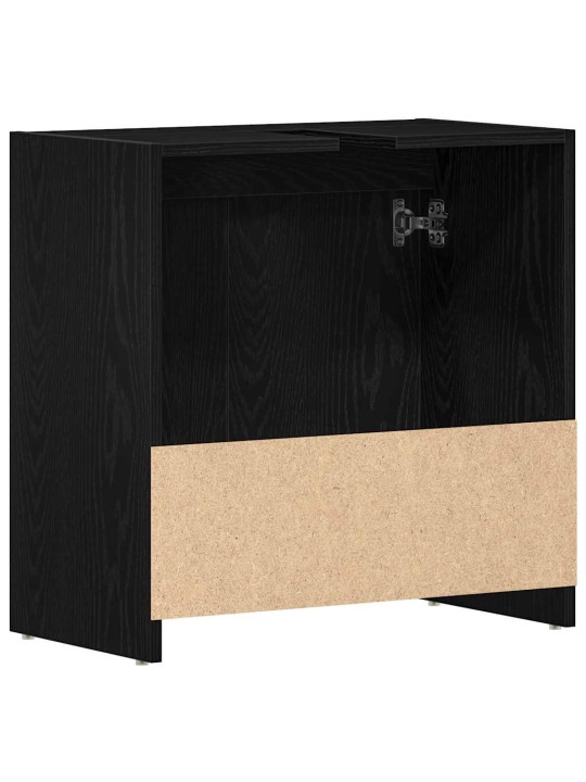 Koupelnová skříňka black oak 60x33x60 cm dřevěná konstrukce