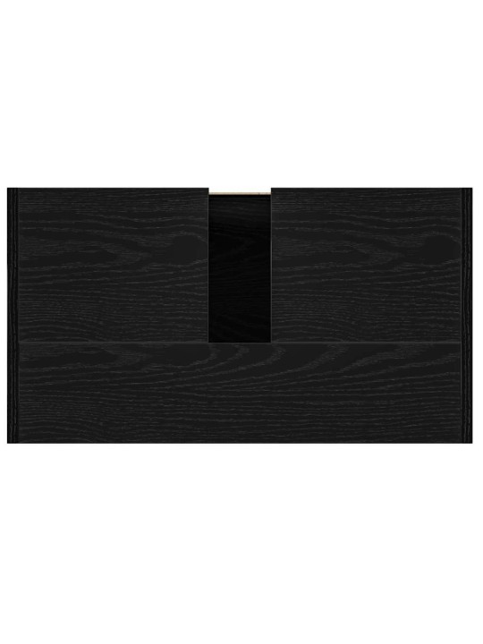 Koupelnová skříňka black oak 60x33x60 cm dřevěná konstrukce