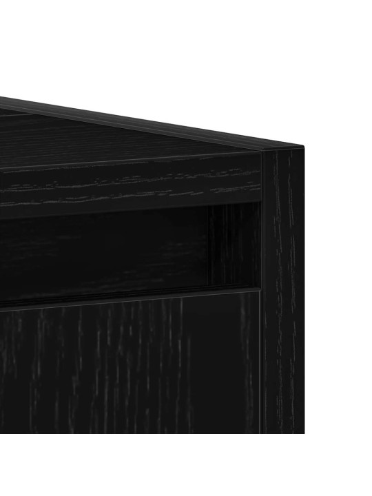 Koupelnová skříňka black oak 60x33x60 cm dřevěná konstrukce