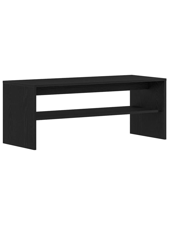 Tv skříňka černý dub 100x40x40 cm dřevěná konstrukce