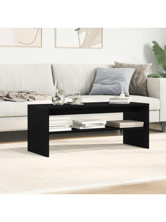 Tv skříňka černý dub 100x40x40 cm dřevěná konstrukce