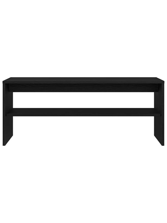 Tv skříňka černý dub 100x40x40 cm dřevěná konstrukce