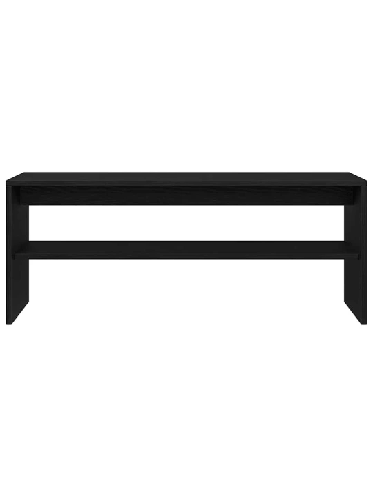 Tv skříňka černý dub 100x40x40 cm dřevěná konstrukce