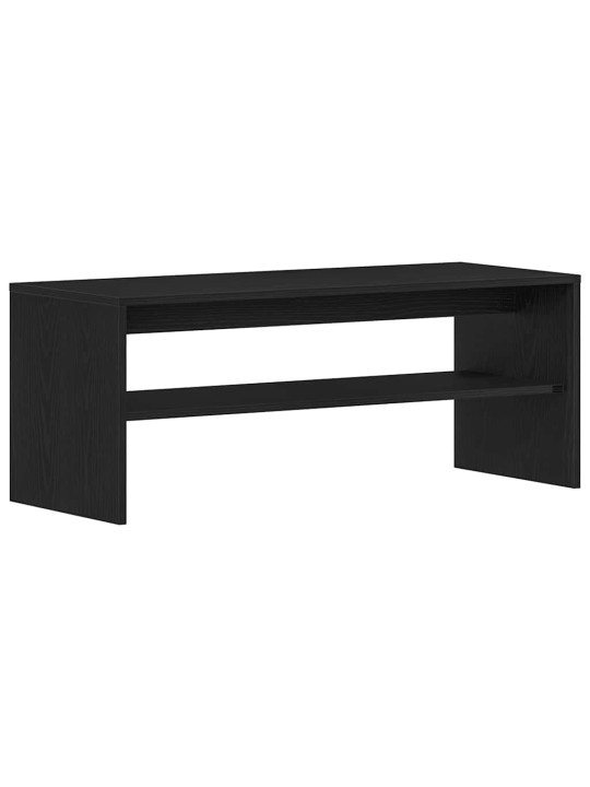 Tv skříňka černý dub 100x40x40 cm dřevěná konstrukce