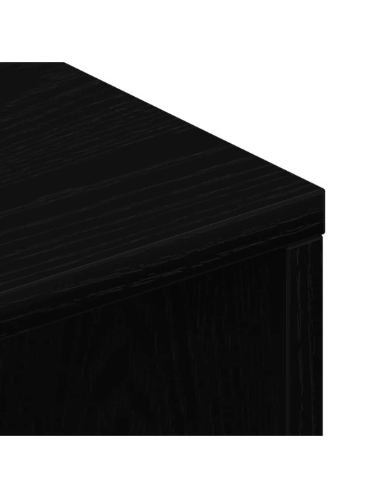 Tv skříňka černý dub 100x40x40 cm dřevěná konstrukce