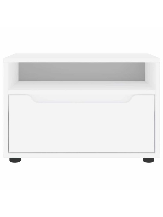 Tv skříňka visnes bílý 60x40x38 cm kompozitní dřevo