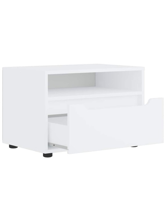 Tv skříňka visnes bílý 60x40x38 cm kompozitní dřevo